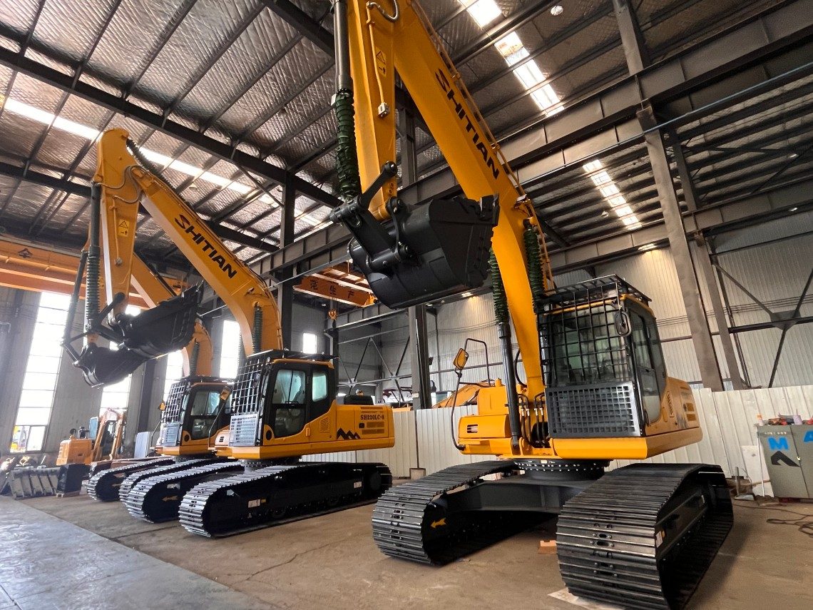 excavatrice de moyenne et grande tonnage