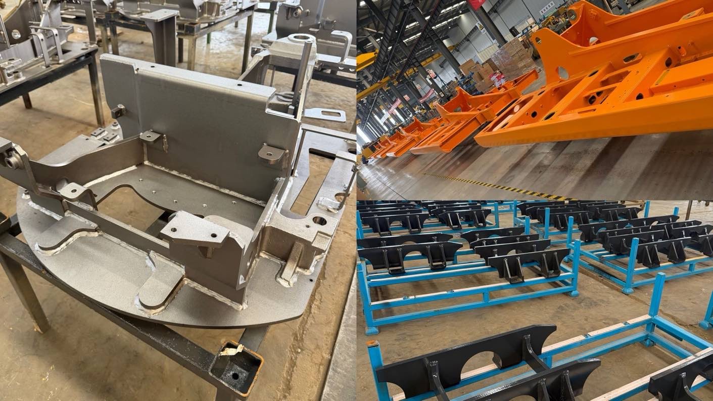 حفارة زاحفة قوية سعة 20 طنًا