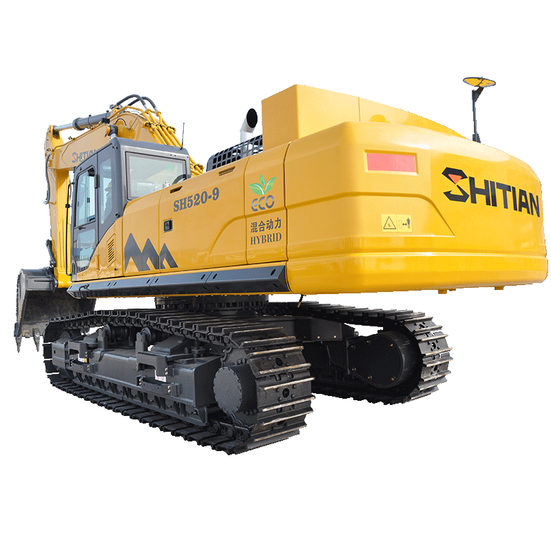 حفارة هيدروليكية كبيرة سعة 52 طنًا