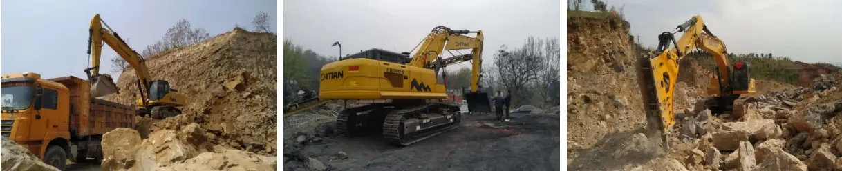 Construction de la mine de fer Xiaobei dans le Shandong