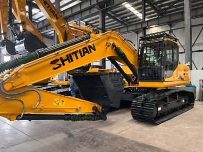 Excavadora mediana de 23 toneladas para construcción