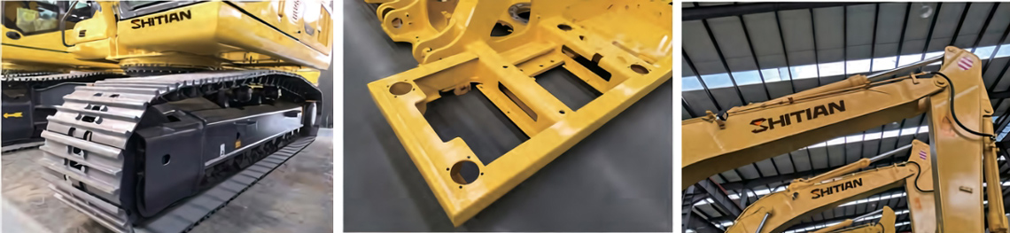 Excavadoras medianas de gran venta