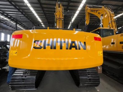 Гидравлический экскаватор Shandong Shitian: полнотонные модели и высокая эффективность.