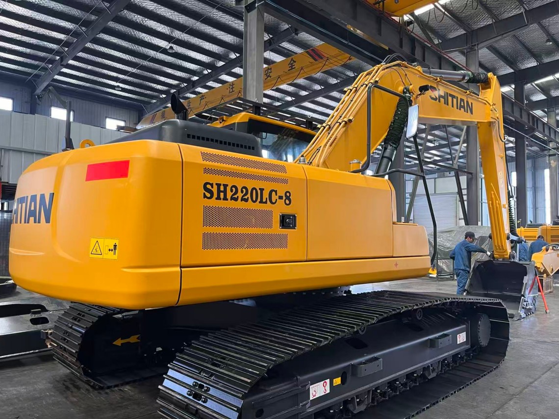 حفارة بناء SH220LC-8 سعة 22 طنًا لأعمال الحفر