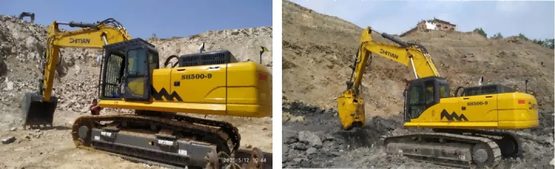 Construction de la mine de fer Xiaobei dans le Shandong