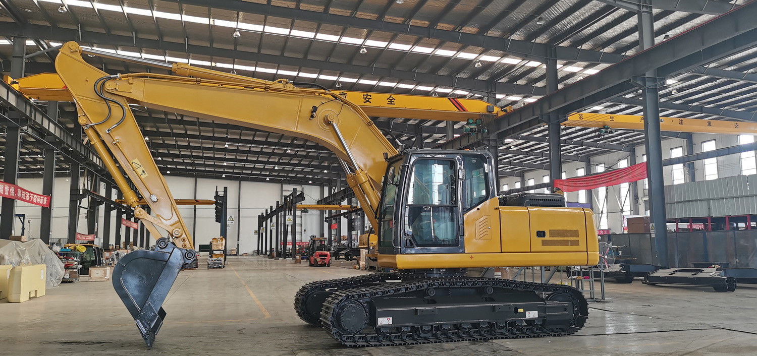 22-тонный сверхмощный экскаватор