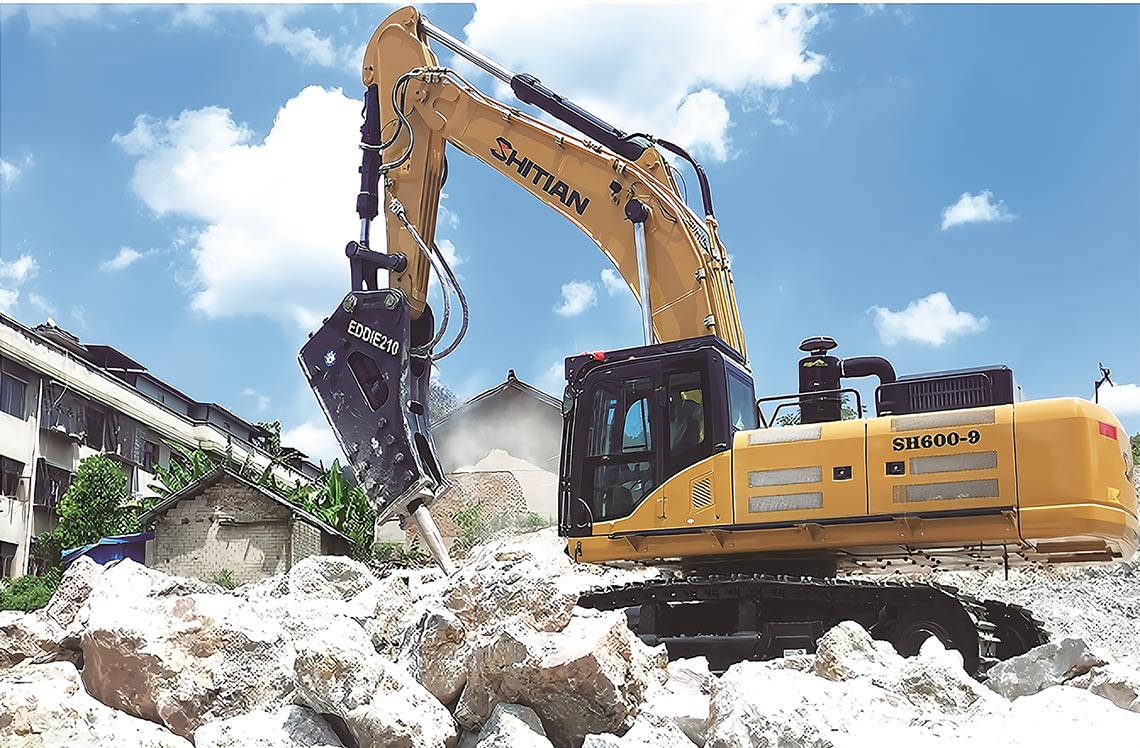 56 Ton Heavy Duty Hydraulic Crawler Excavator for Mining