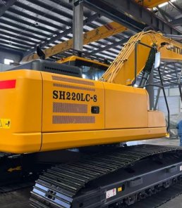 حفارة بناء SH220LC-8 سعة 22 طنًا لأعمال الحفر