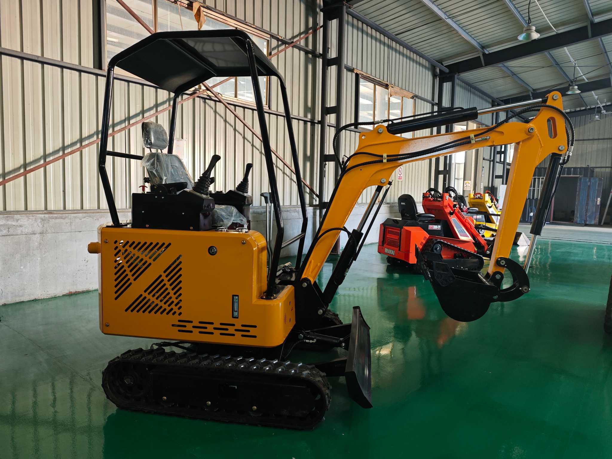 Мини-электрический экскаватор 0,8 тонны