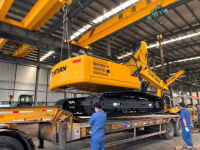 Safe Loading & Transport Guide for SH220LC‑8 Hydraulic Excavator