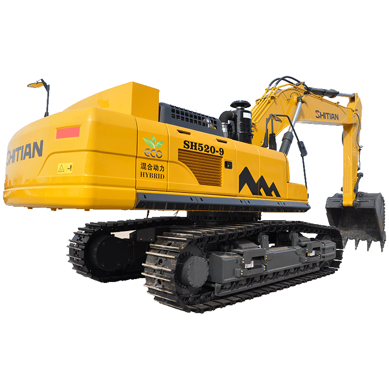 حفارة هيدروليكية كبيرة سعة 52 طنًا