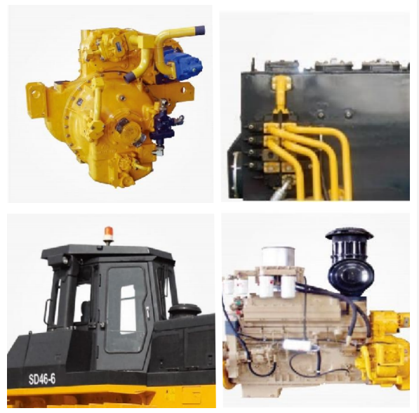 Bulldozer mediano sobre orugas de 460 HP