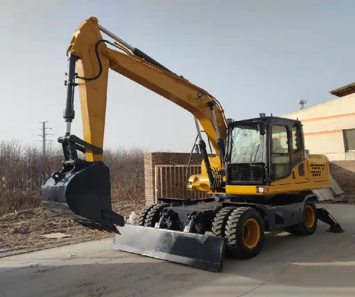 2.1Ton Wheel Excavator