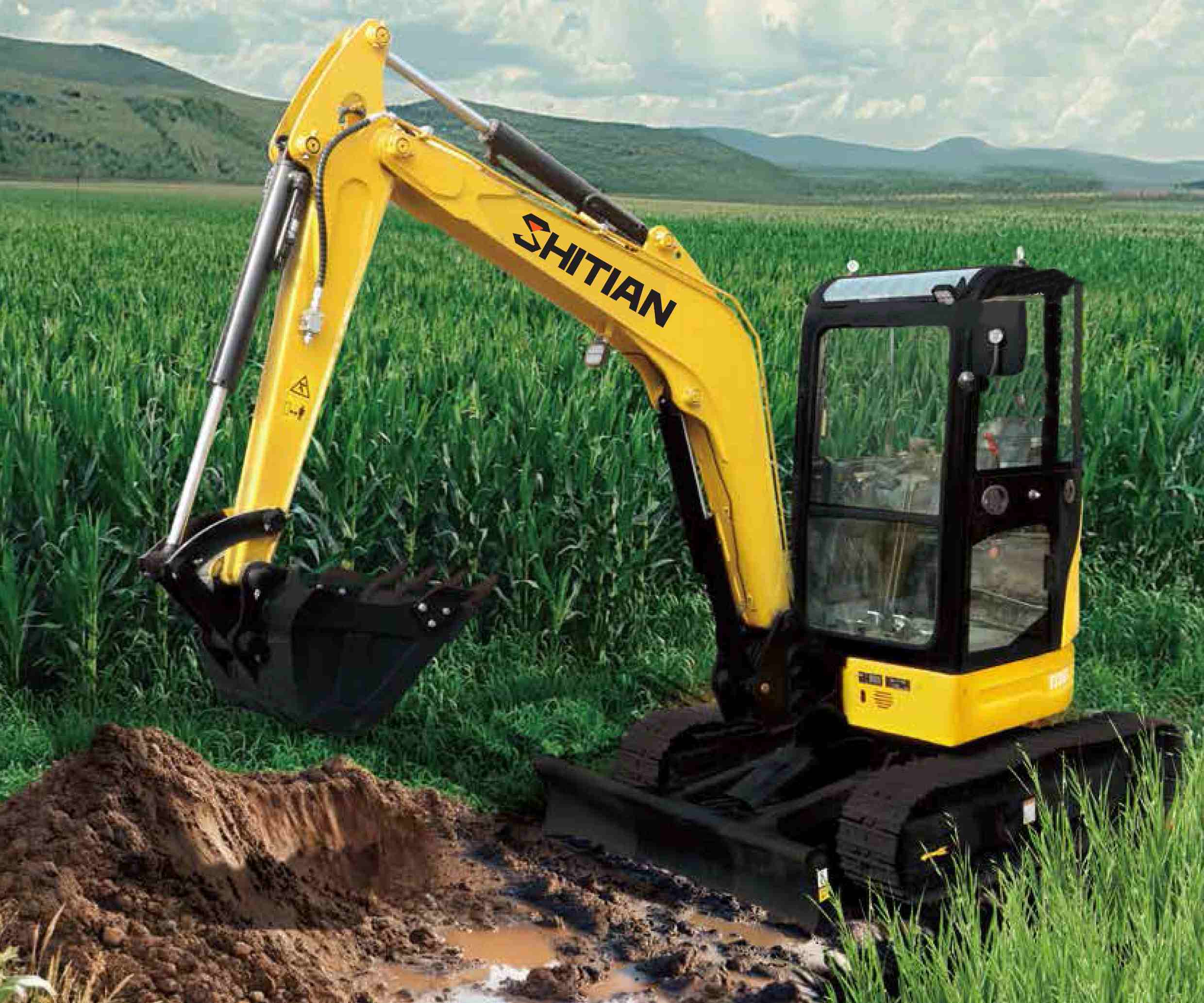 Miniexcavadora de 3,5 toneladas