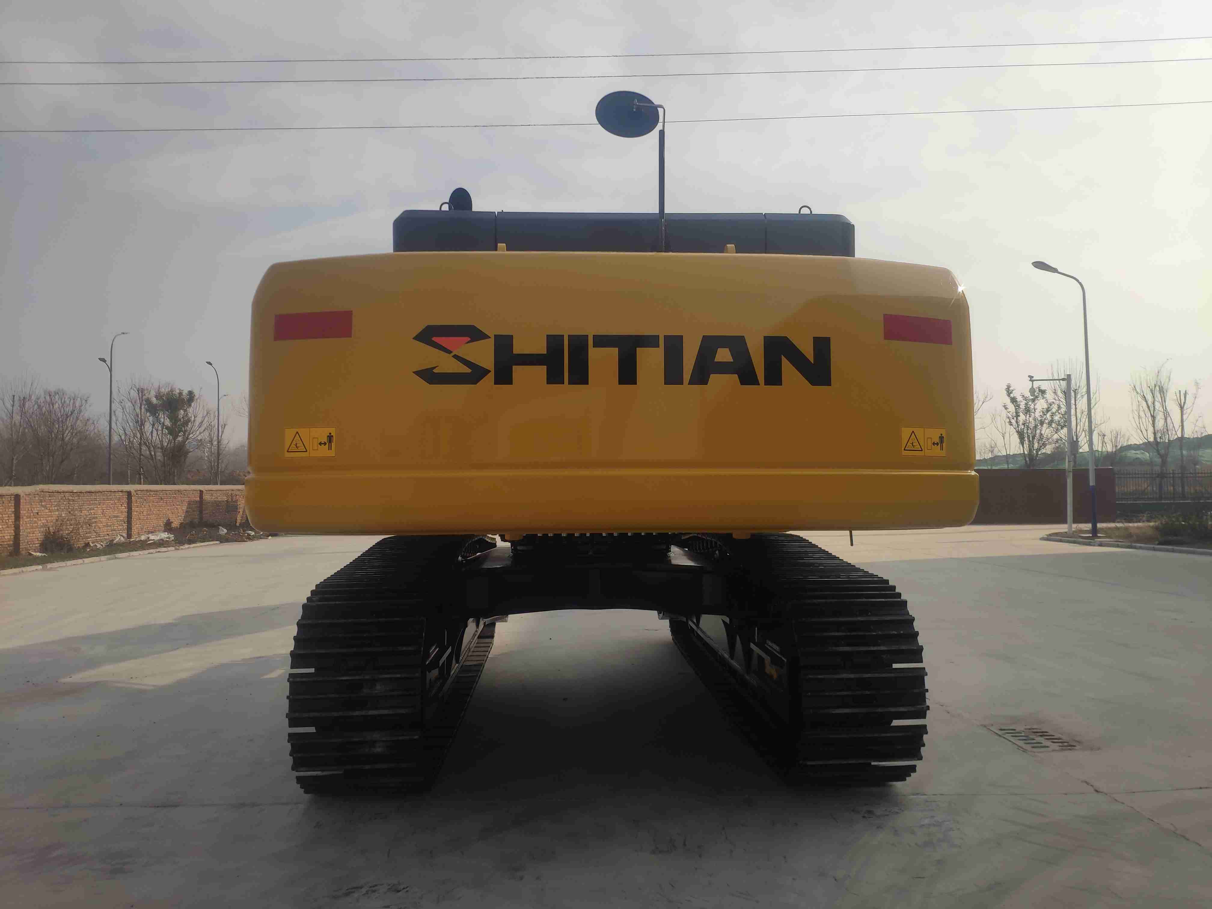 50-тонный большой гусеничный экскаватор