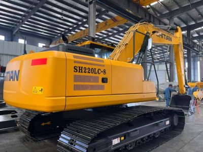 22 Ton Construction Excavator SH220LC-8 For Earthmoving