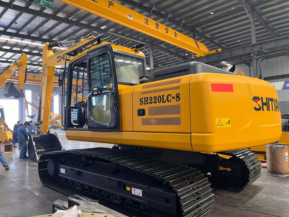 حفارة بناء SH220LC-8 سعة 22 طنًا لأعمال الحفر