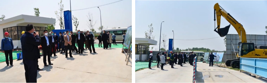 Jining High-tech Zone held a on-site observation meeting for the project competition and evaluation of the "Hundred-day Tackling" on April 29.
