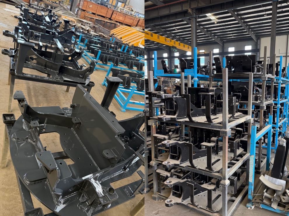 Excavadora de cadenas mediana de 22 toneladas