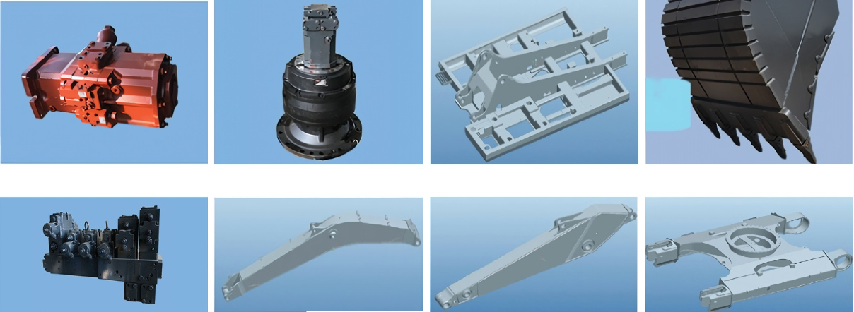 حفارة زاحفة هيدروليكية سعة 38 طنًا حفارة زاحفة هيدروليكية سعة 38 طنًا