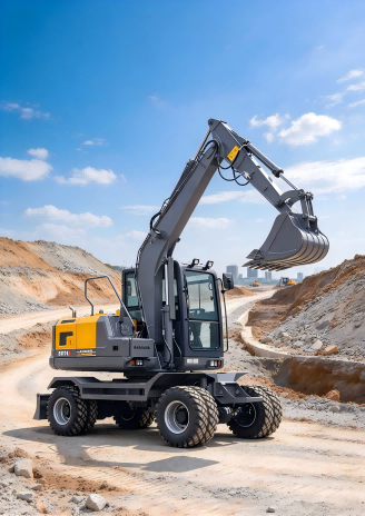 Mini-pelle de 6,5 tonnes