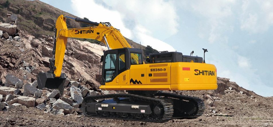 Construction site in Shanxi mine