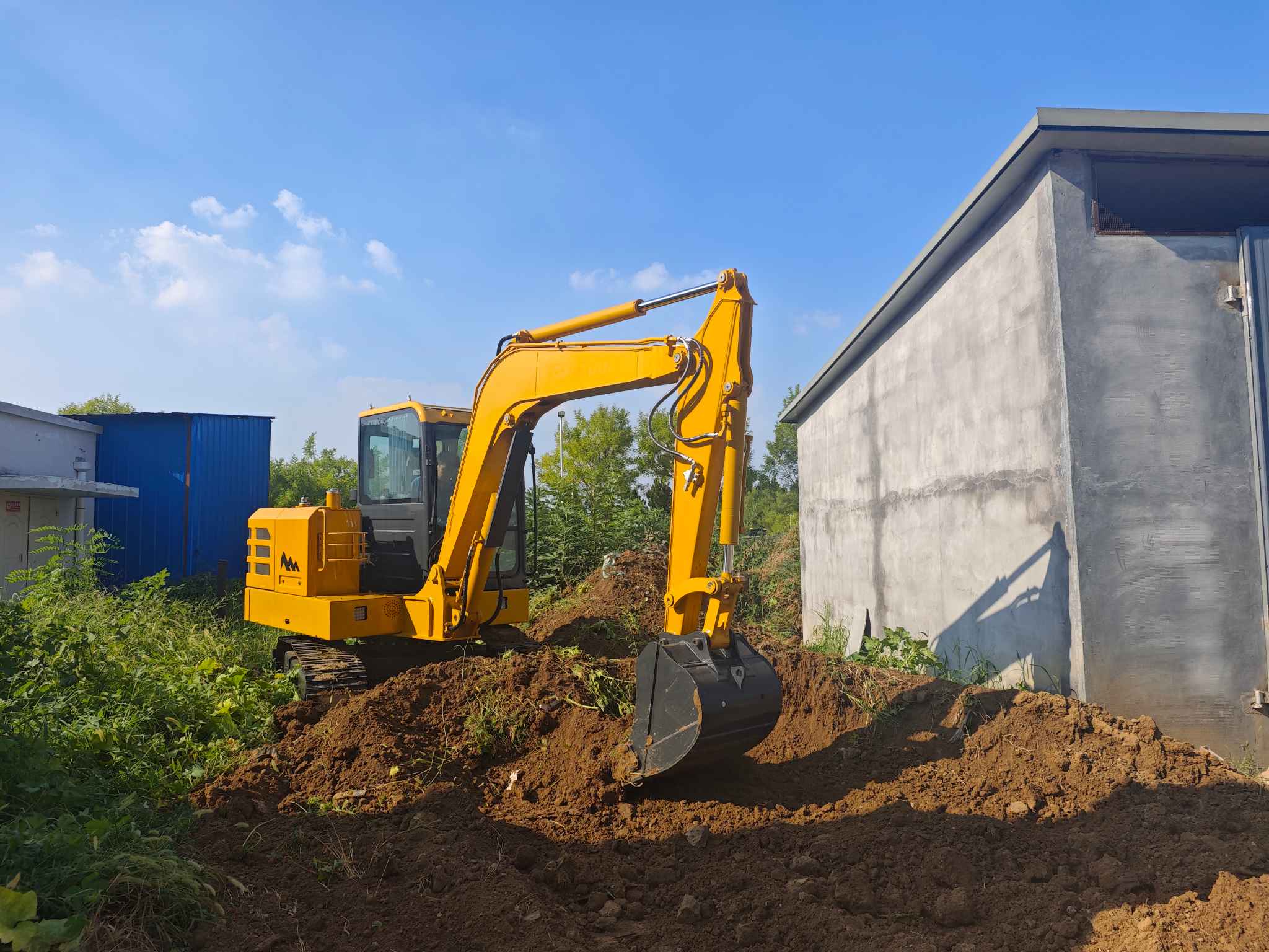 8-ton mini hydraulic excavator