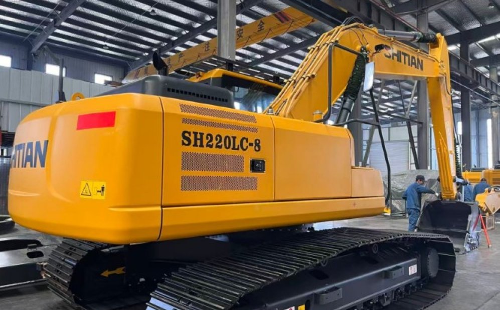 حفارة بناء SH220LC-8 سعة 22 طنًا لأعمال الحفر