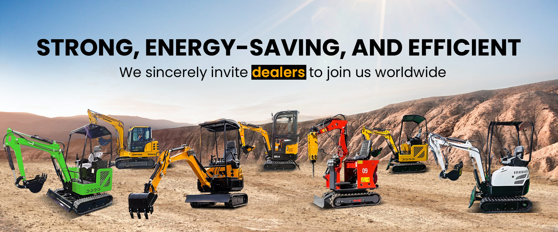 Мини-экскаватор