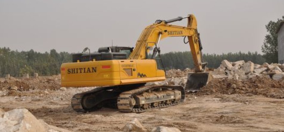 Construction in Wenshang, Shandong